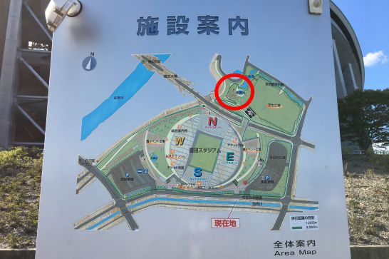 豊田スタジアム周辺地図