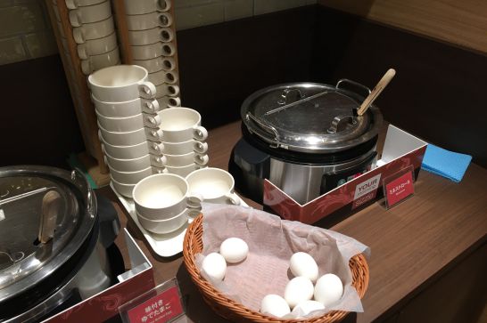 コンフォートホテル奈良の朝食のミネストローネ